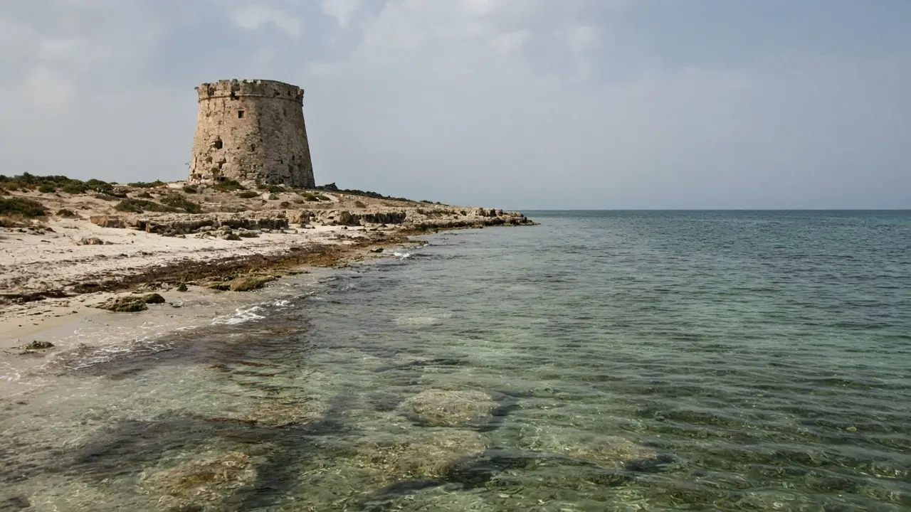 Spiaggia Torre Chianca a Torre Chianca, Porto Cesareo — Salento